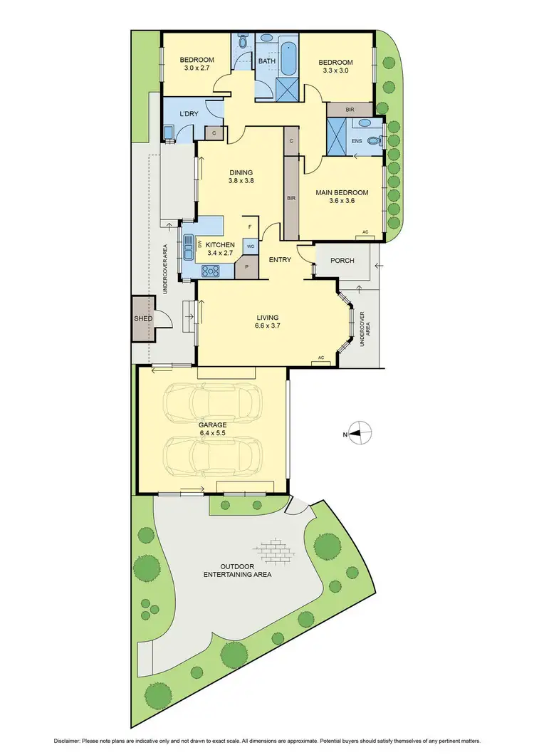 Floorplan of Homely unit listing, 1/14 Bulla Road, Essendon VIC 3040