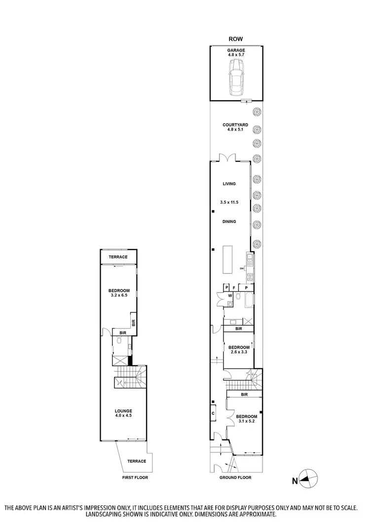Floorplan of Homely house listing, 280 St Georges Road, Northcote VIC 3070