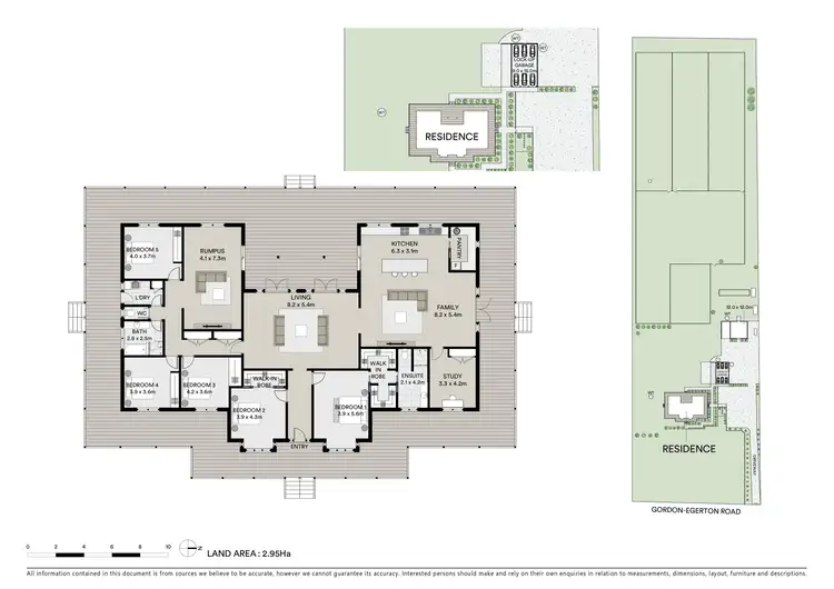 Floorplan of Homely house listing, 292 Gordon-Egerton Road, Mount Egerton VIC 3352