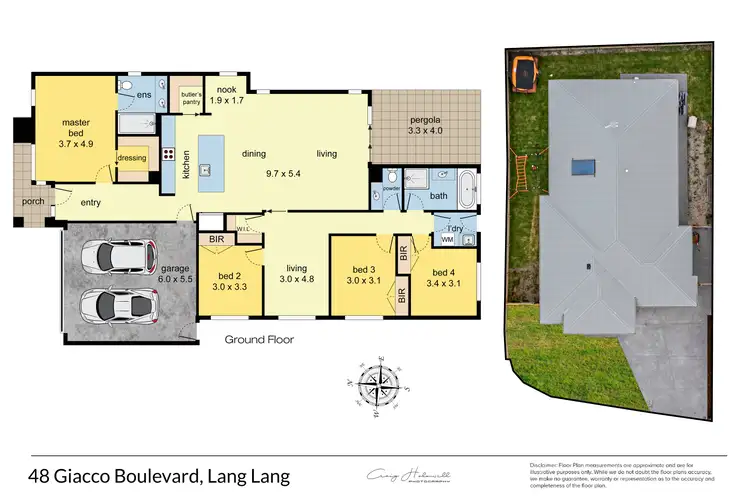Floorplan of Homely house listing, 48 Giacco Boulevard, Lang Lang VIC 3984