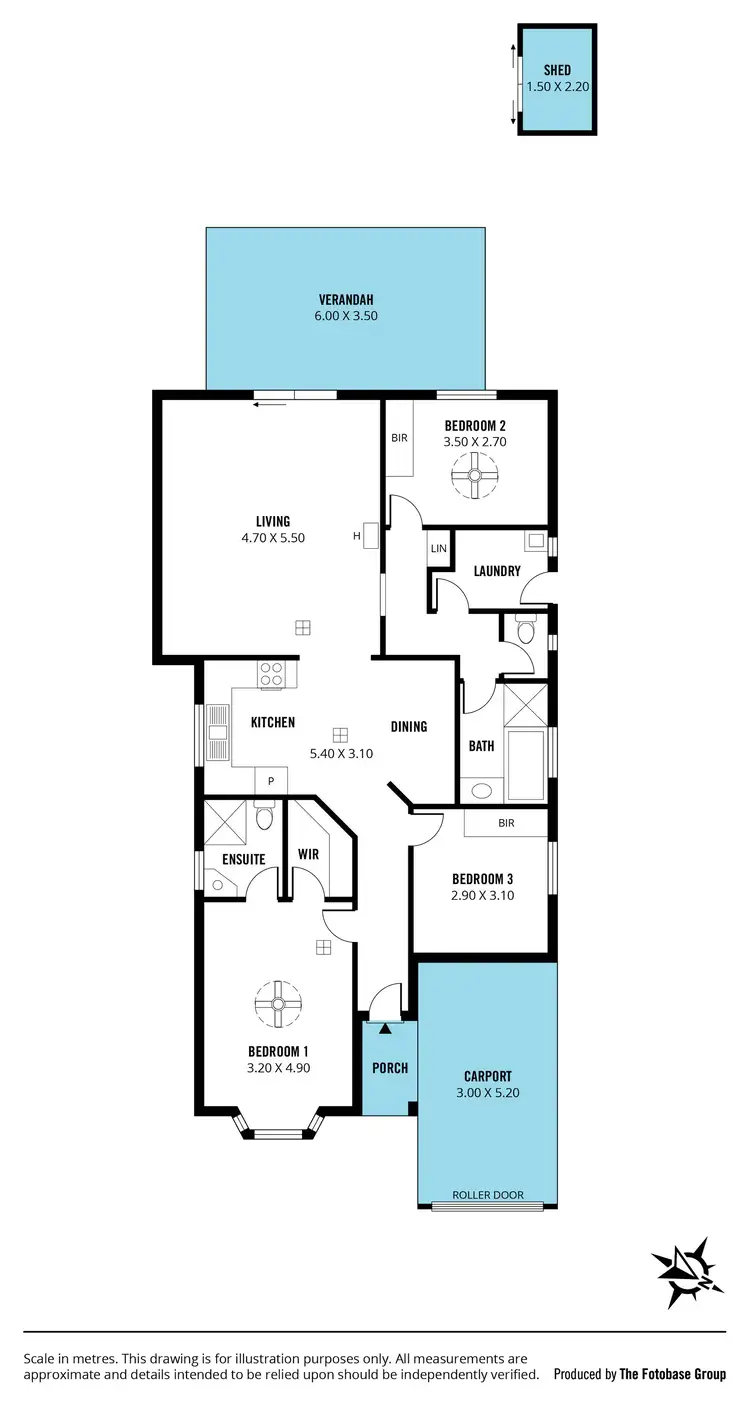 Floorplan of Homely house listing, 10 Cove Circuit, Seaford Rise SA 5169
