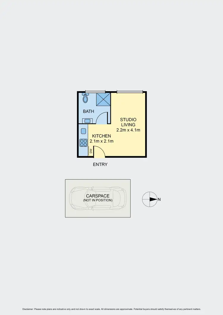 Floorplan of Homely apartment listing, 9/22-28 Canterbury Street, Flemington VIC 3031