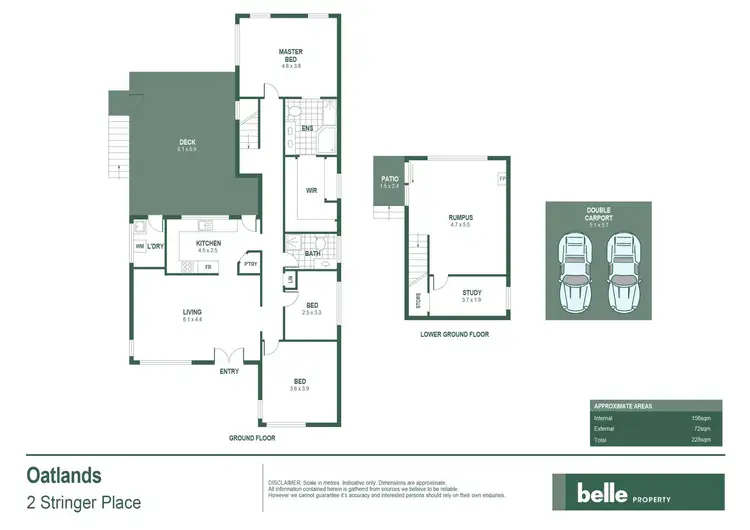 Floorplan of Homely house listing, 2 Stringer Place, Oatlands NSW 2117