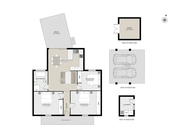 Floorplan of Homely house listing, 48 Melbourne Street, South Launceston TAS 7249