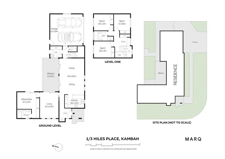 Floorplan of Homely house listing, 1/3 Hiles Place, Kambah ACT 2902