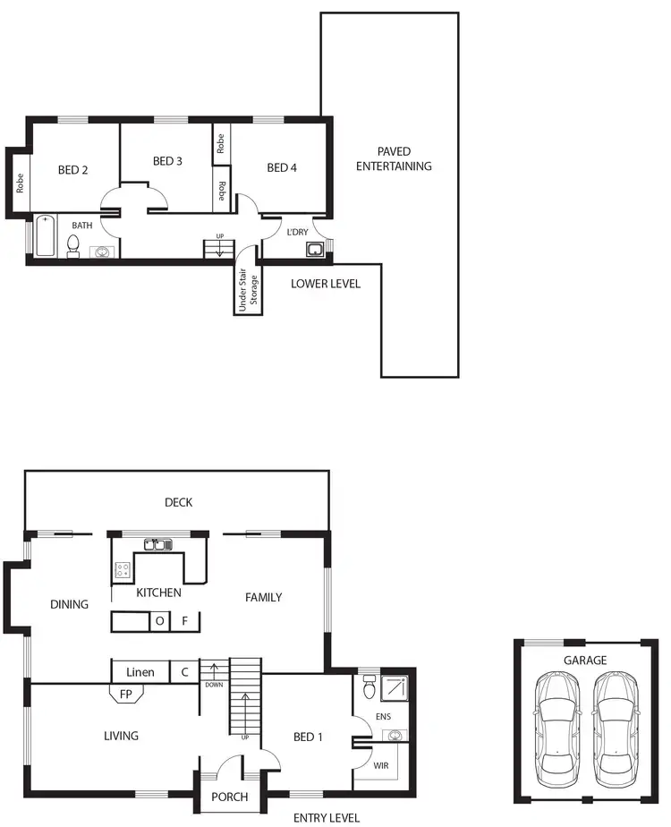 Floorplan of Homely house listing, 5 Vale Place, Wanniassa ACT 2903