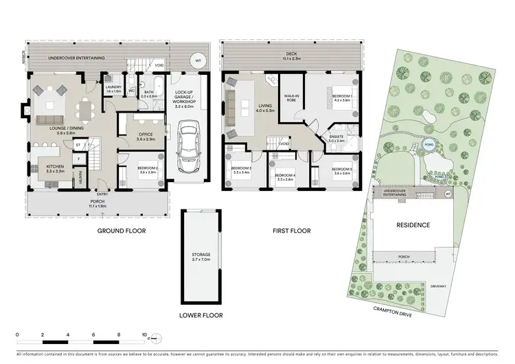 Floorplan of Homely house listing, 3 Crampton Drive, Springwood NSW 2777