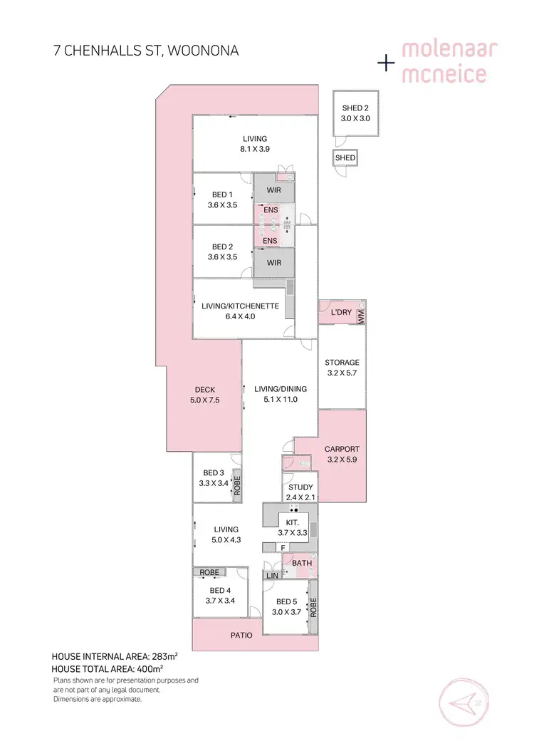 Floorplan of Homely house listing, 7 Chenhalls Street, Woonona NSW 2517