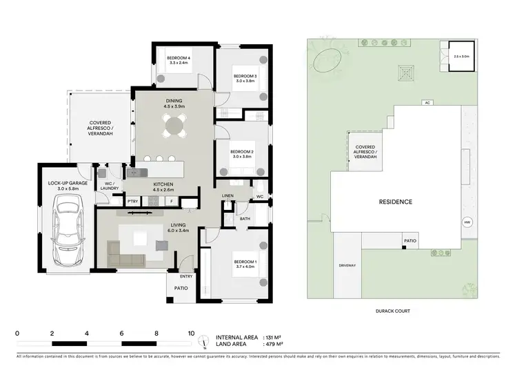 Floorplan of Homely house listing, 2A Durack Court, Mudgee NSW 2850