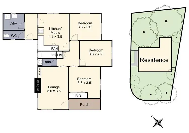 Floorplan of Homely house listing, 26 Ashe Crescent, Bellfield VIC 3081