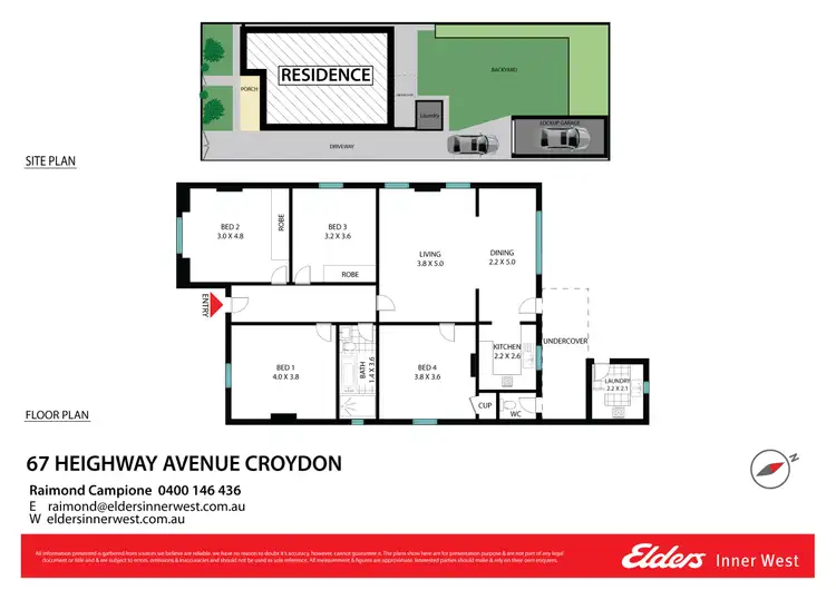 Floorplan of Homely house listing, 67 Heighway Avenue, Croydon NSW 2132
