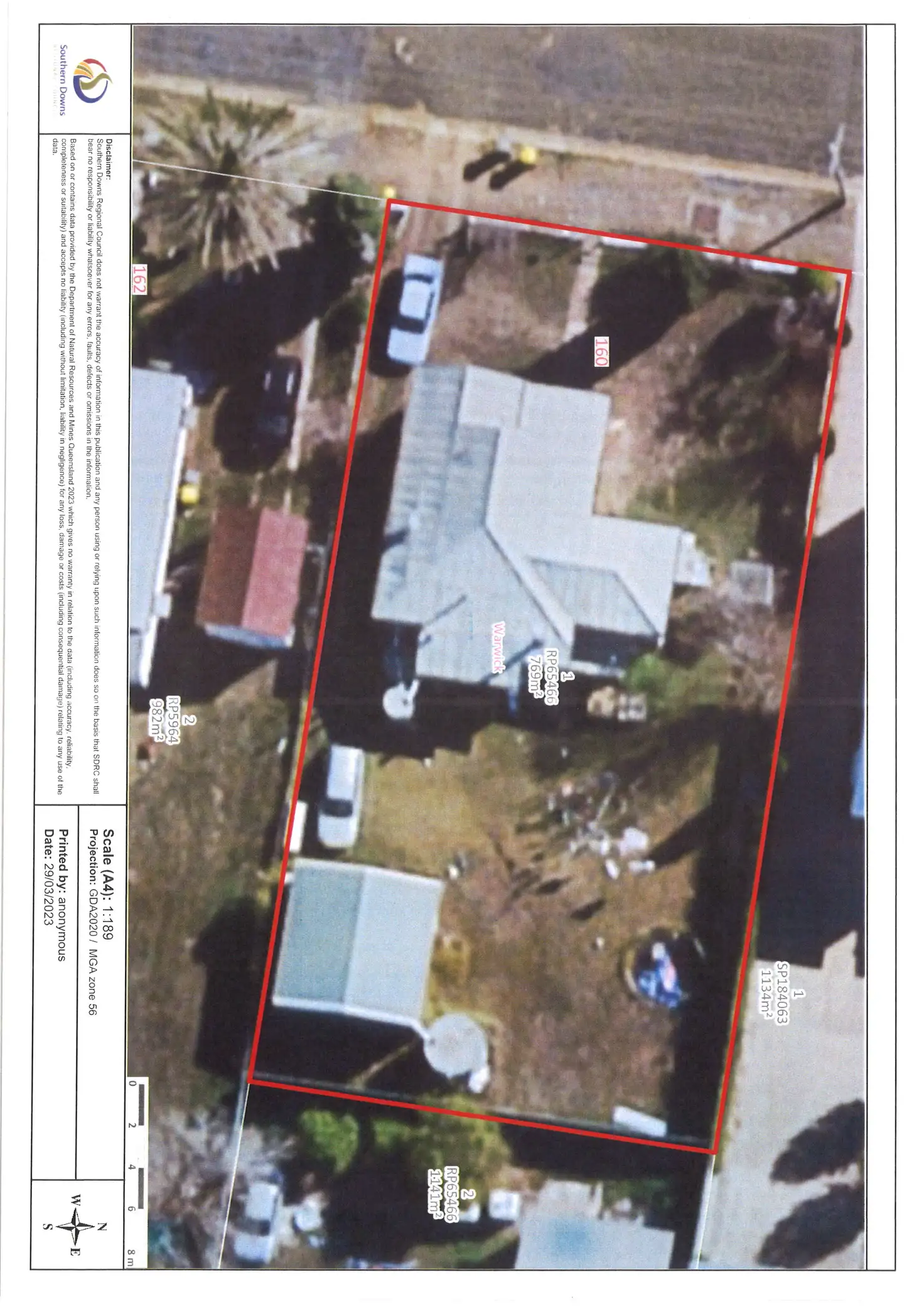 Floorplan of Homely house listing, 160 Palmerin Street, Warwick QLD 4370