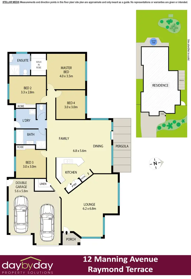 Floorplan of Homely house listing, 12 Manning Avenue, Raymond Terrace NSW 2324