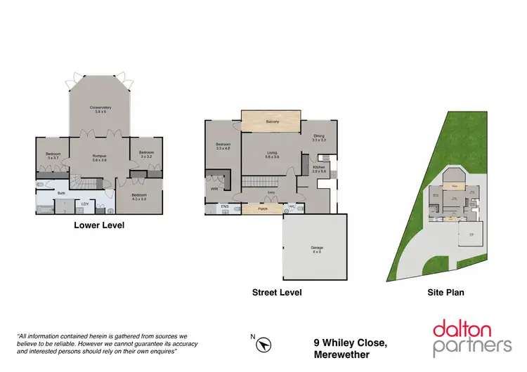 Floorplan of Homely house listing, 9 Whiley Close, Merewether NSW 2291