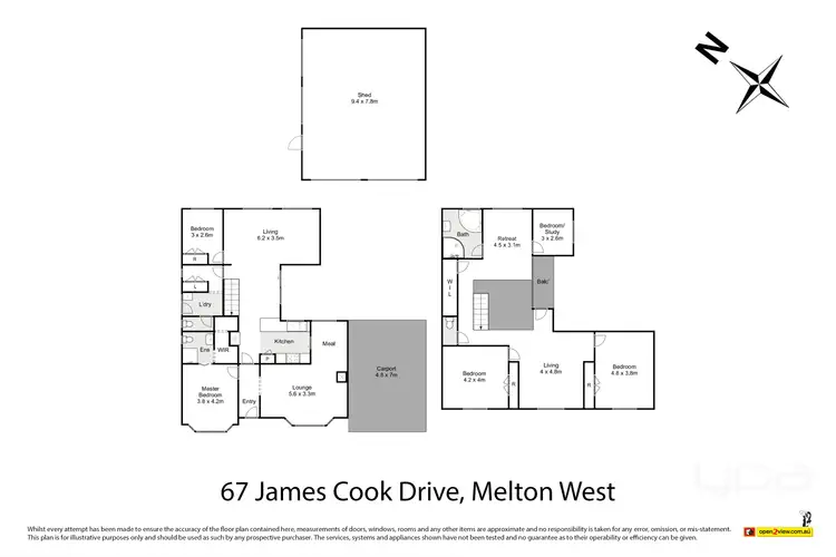 Floorplan of Homely house listing, 67 James Cook Drive, Melton West VIC 3337