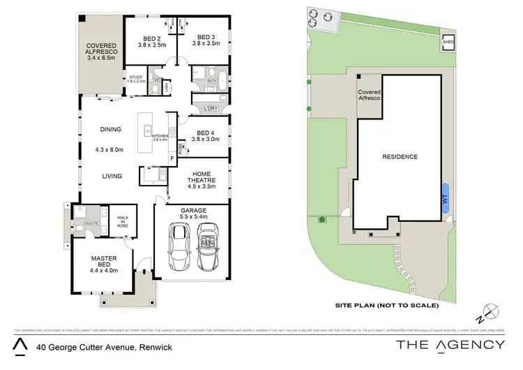 Floorplan of Homely house listing, 40 George Cutter Avenue, Renwick NSW 2575