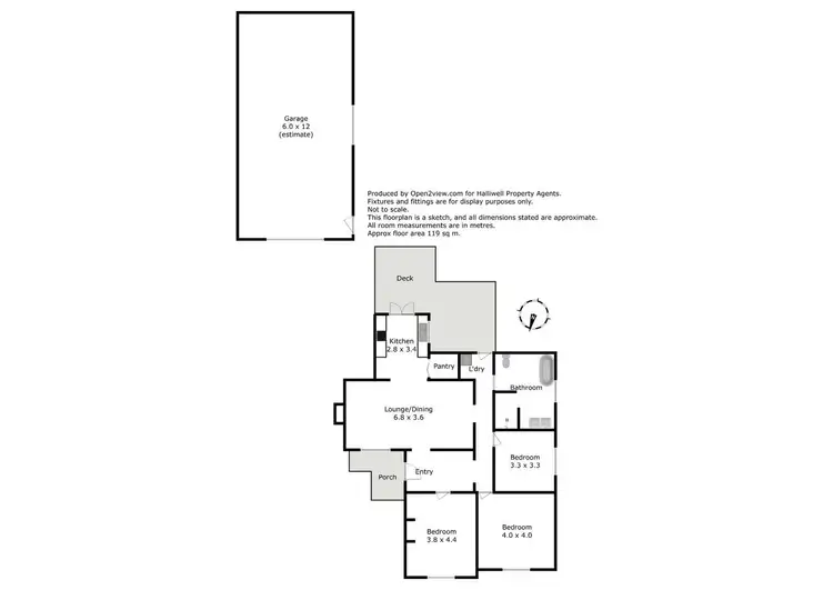 Floorplan of Homely house listing, 21 Parker Street, Devonport TAS 7310