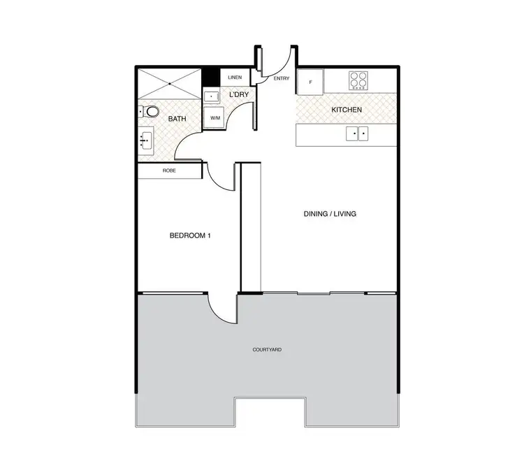 Floorplan of Homely apartment listing, 5/17-23 State Circle, Forrest ACT 2603