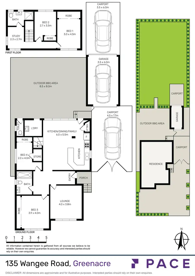 Floorplan of Homely house listing, 135 Wangee Road, Greenacre NSW 2190