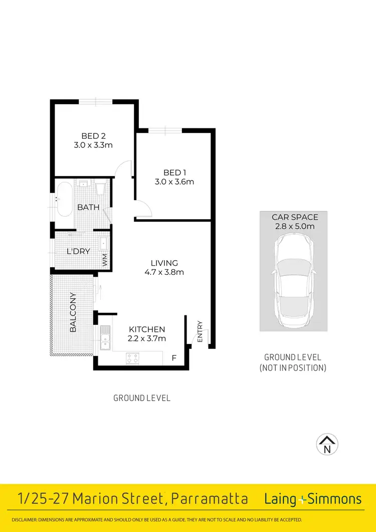 Floorplan of Homely block of units listing, 1-11/25 Marion Street, Parramatta NSW 2150