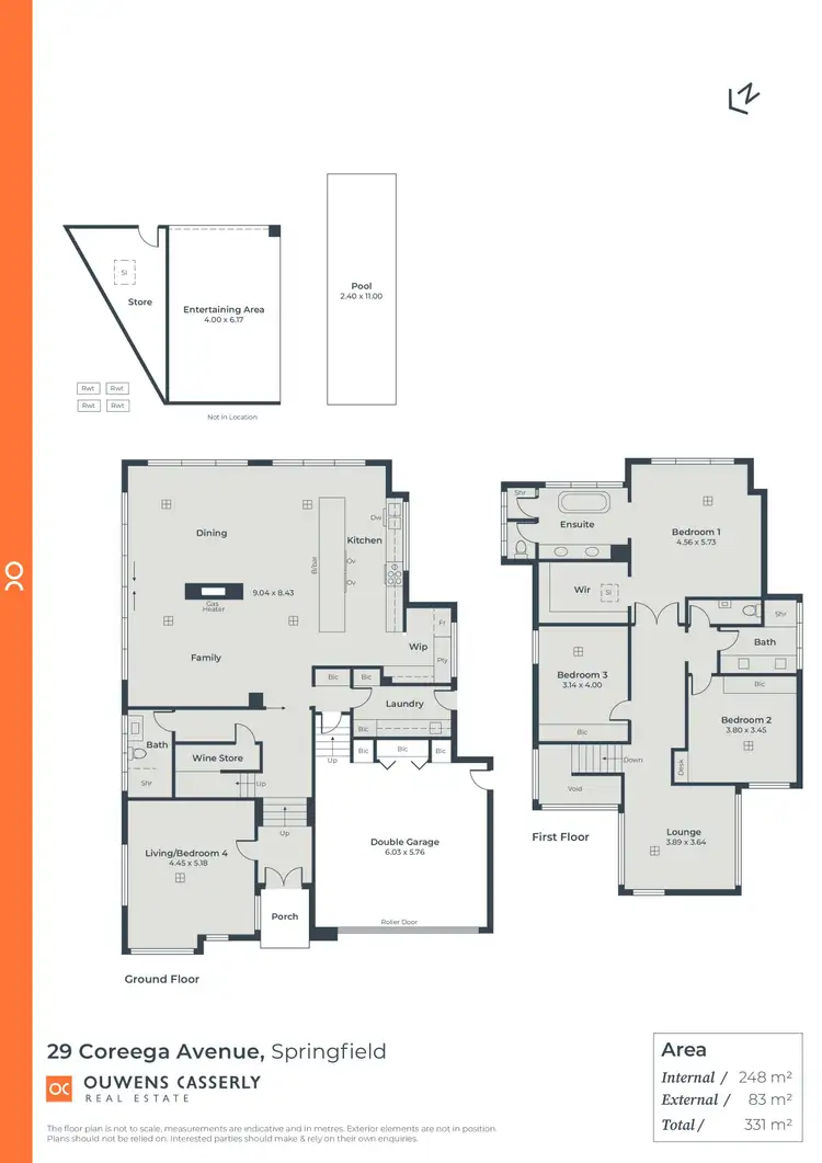 Floorplan of Homely house listing, 29 Coreega Avenue, Springfield SA 5062