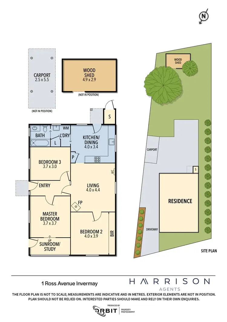 Floorplan of Homely house listing, 1 Ross Avenue, Invermay TAS 7248
