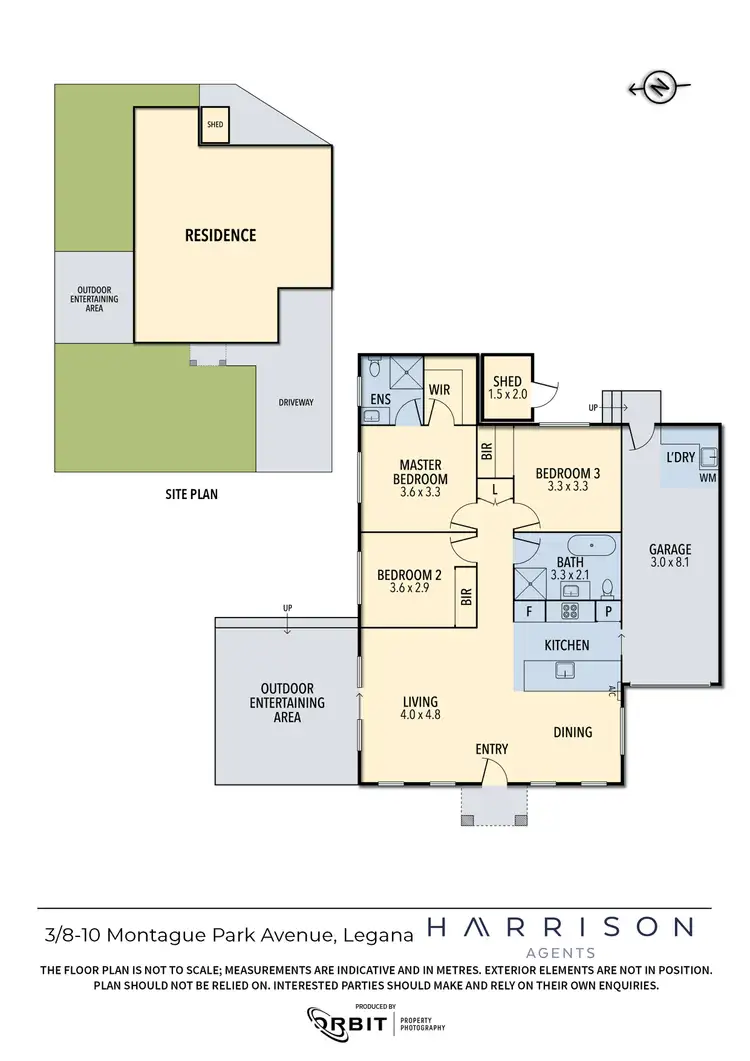 Floorplan of Homely house listing, 3/8-10 Montague Park Avenue, Legana TAS 7277