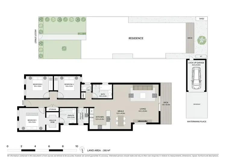 Floorplan of Homely house listing, 424A Ascot Street South, Ballarat Central VIC 3350