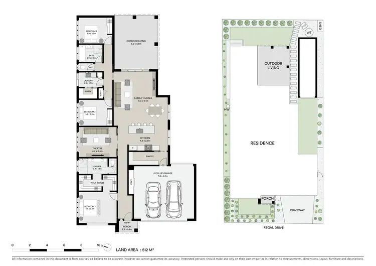 Floorplan of Homely house listing, 18 Regal Drive, Alfredton VIC 3350
