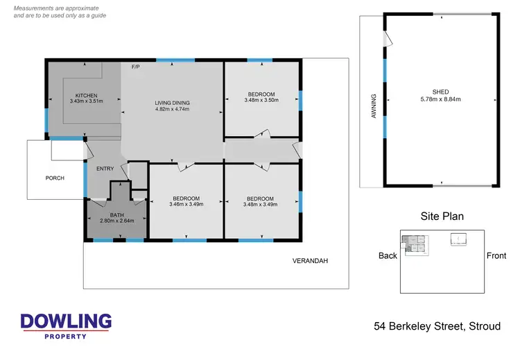Floorplan of Homely house listing, 54 Berkeley Street, Stroud NSW 2425