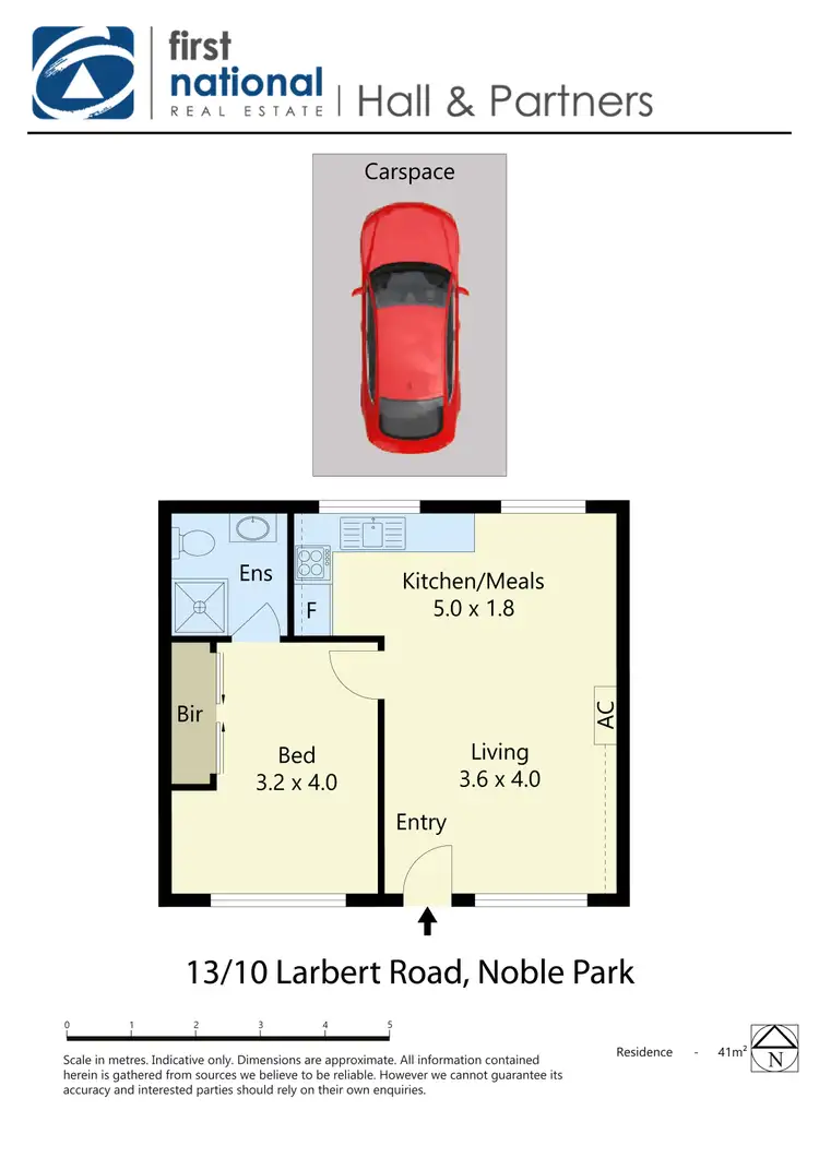 Floorplan of Homely apartment listing, 13/10 Larbert Road, Noble Park VIC 3174