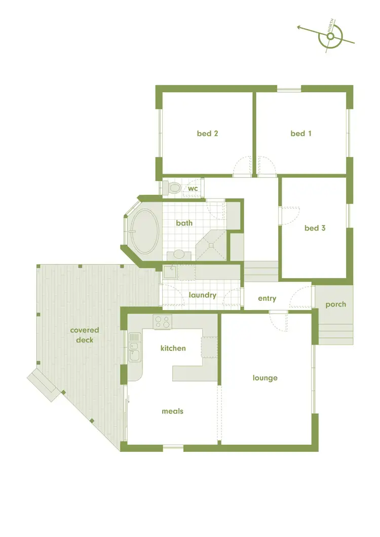 Floorplan of Homely house listing, 11 Fimister Circuit, Kambah ACT 2902