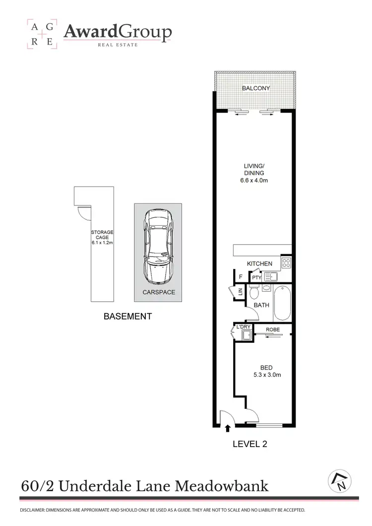 Floorplan of Homely unit listing, 60/2 Underdale Lane, Meadowbank NSW 2114