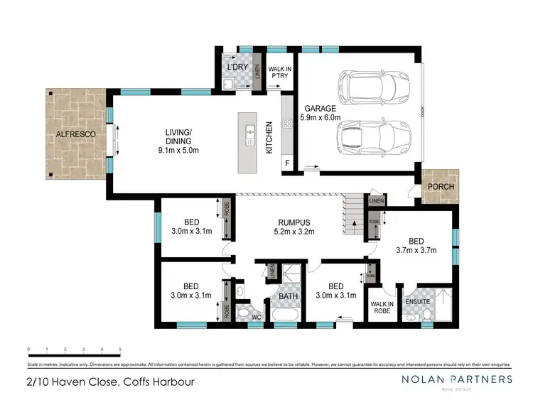 Floorplan of Homely house listing, 2/10 Haven Close, Coffs Harbour NSW 2450