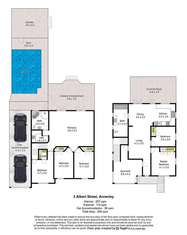 Floorplan of Homely house listing, 3 Albert Street, Annerley QLD 4103
