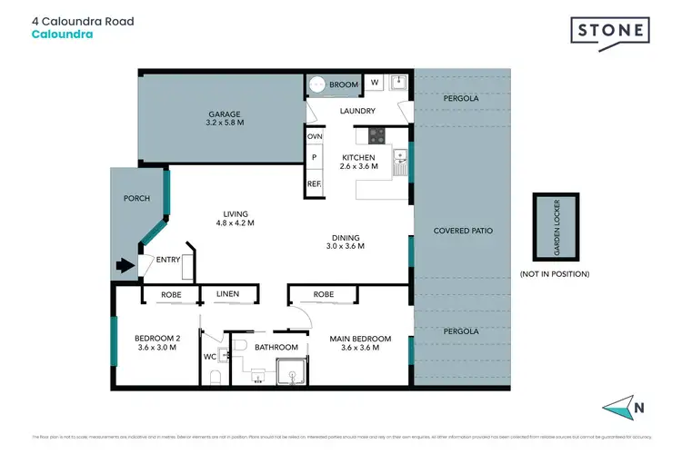 Floorplan of Homely unit listing, 31/4 Caloundra Road, Caloundra QLD 4551