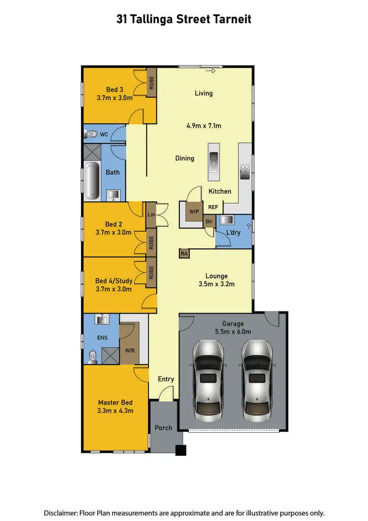 Floorplan of Homely house listing, 31 Tallinga Street, Tarneit VIC 3029