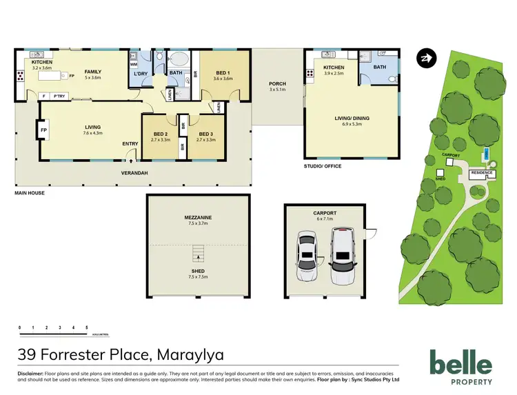 Floorplan of Homely house listing, 39 Forrester Place, Maraylya NSW 2765