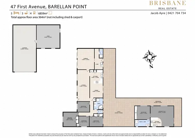 Floorplan of Homely house listing, 49 First Avenue, Barellan Point QLD 4306
