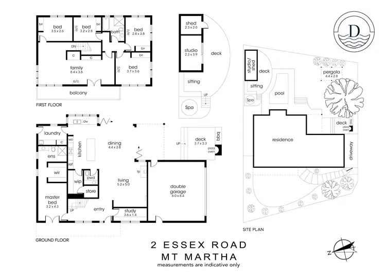 Floorplan of Homely house listing, 2 Essex Road, Mount Martha VIC 3934
