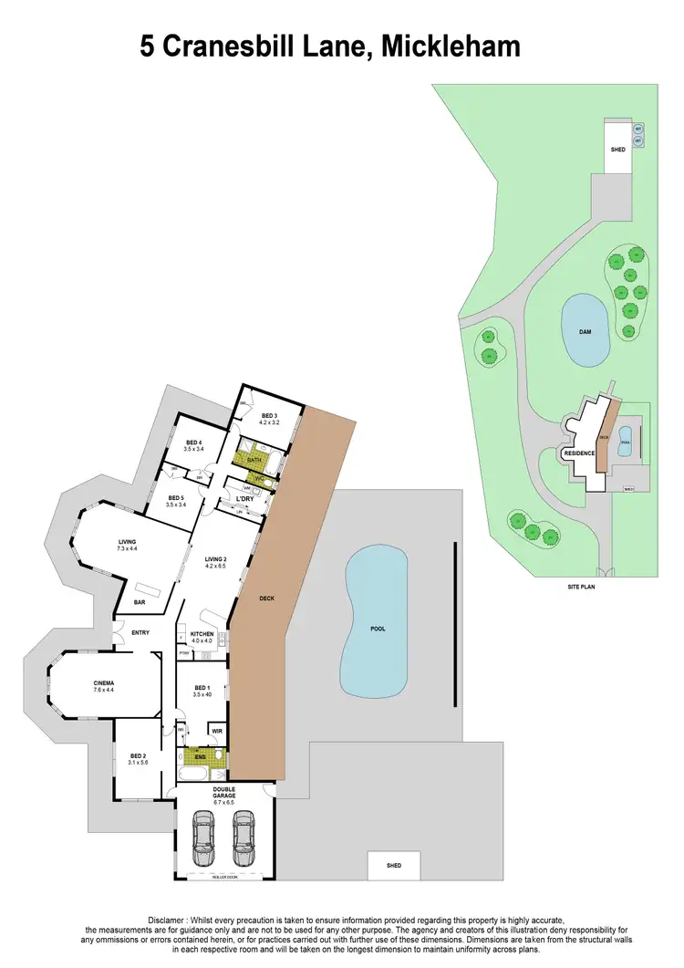 Floorplan of Homely house listing, 5 Cranesbill Lane, Mickleham VIC 3064