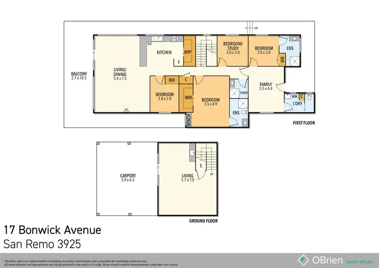 Floorplan of Homely house listing, 17 Bonwick Avenue, San Remo VIC 3925