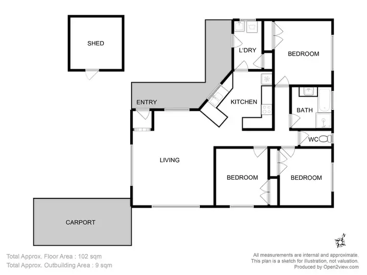 Floorplan of Homely house listing, 8 Signal Hill Road, Dodges Ferry TAS 7173