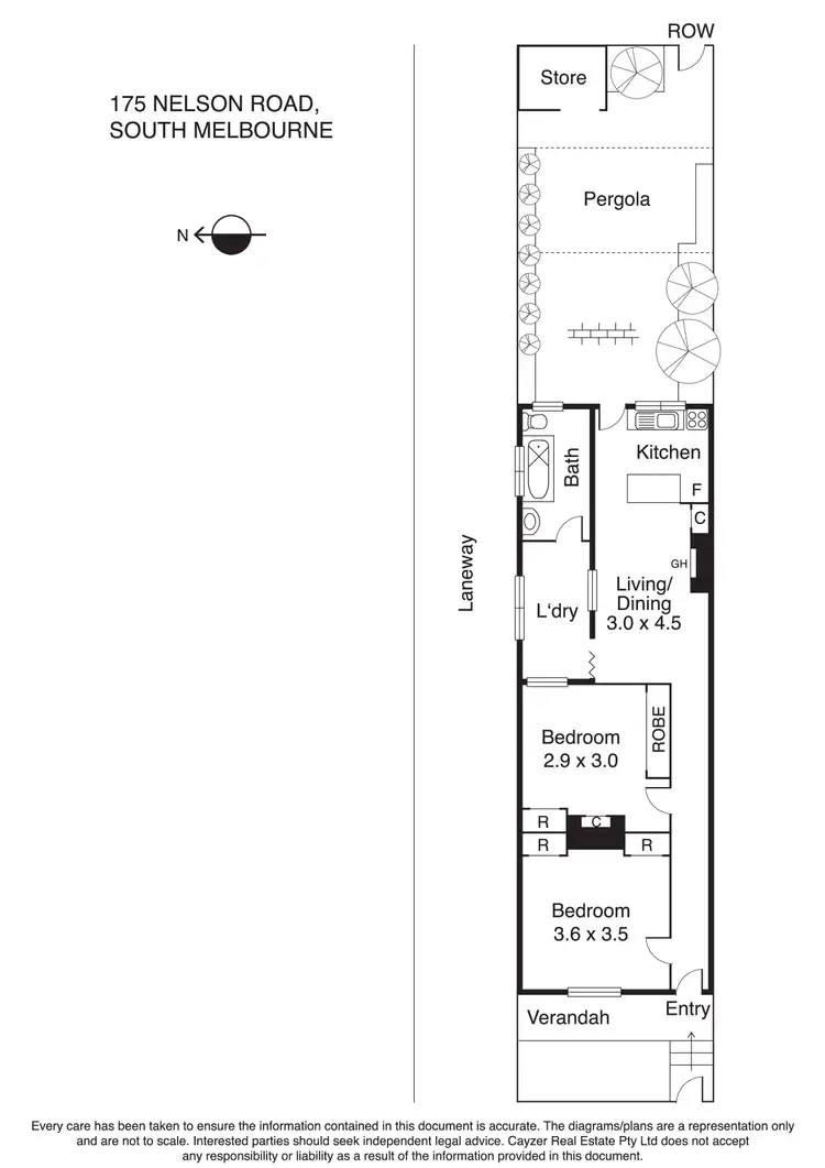 Floorplan of Homely house listing, 175 Nelson Road, South Melbourne VIC 3205
