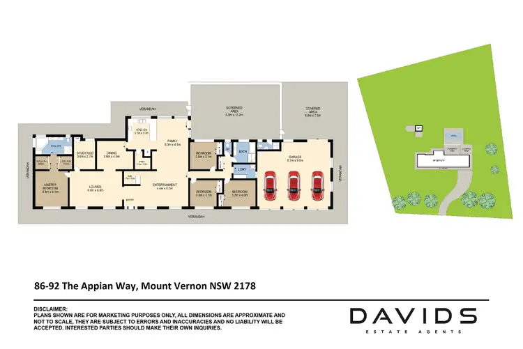 Floorplan of Homely house listing, 86-92 The Appian Way, Mount Vernon NSW 2178