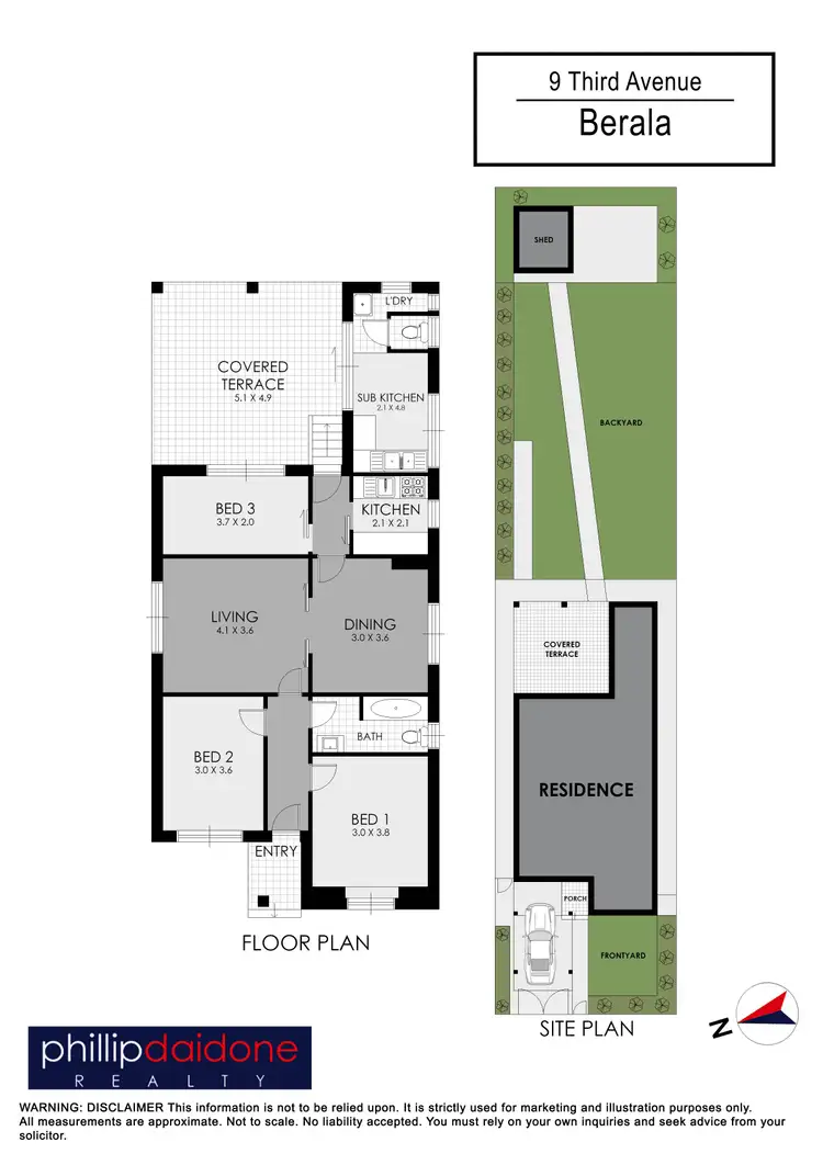 Floorplan of Homely house listing, 9 Third Avenue, Berala NSW 2141