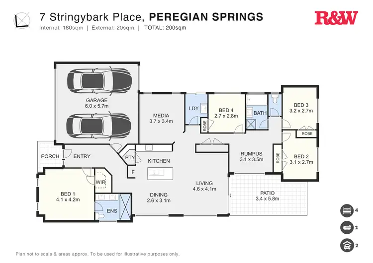 Floorplan of Homely house listing, 7 Stringybark Place, Peregian Springs QLD 4573