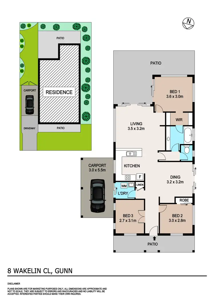Floorplan of Homely house listing, 8 Wakelin Close, Gunn NT 832