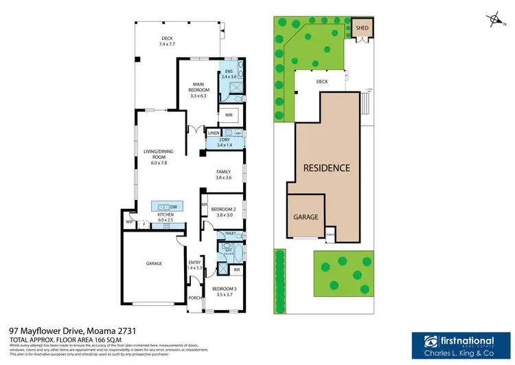 Floorplan of Homely house listing, 97 Mayflower Drive, Moama NSW 2731