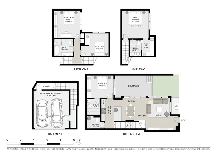 Floorplan of Homely townhouse listing, 16/8 Milner Road, Artarmon NSW 2064